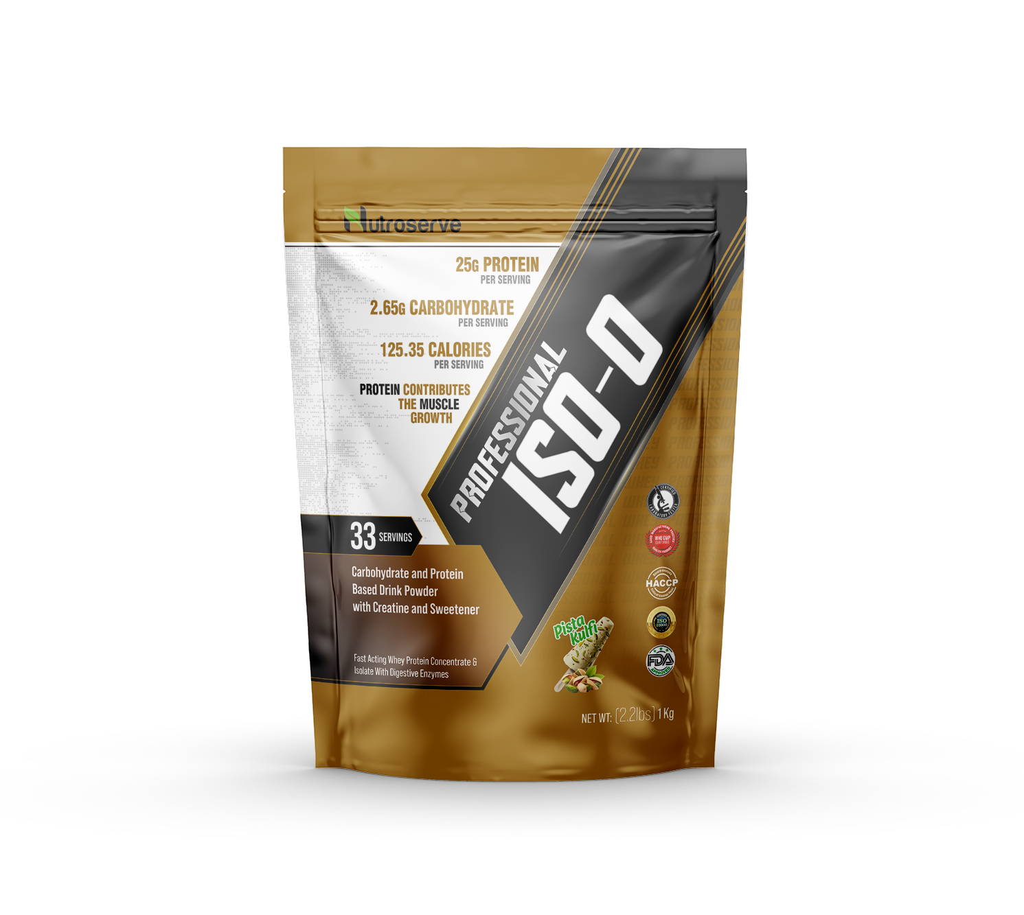 Professional ISO-O (Pista Kulfi)